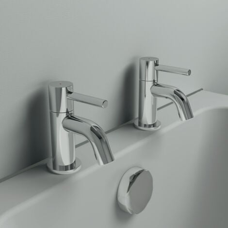 Ideal Standard Ceraline Bath Taps Pair - Chrome