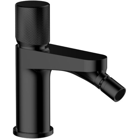 RAK Amalfi Bidet Mixer Tap Without Waste - Matt Black