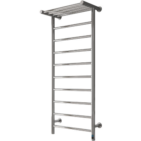 Reina Maira Designer Electric Heated Towel Rail 1190mm H x 500mm W - Polished (1/3)