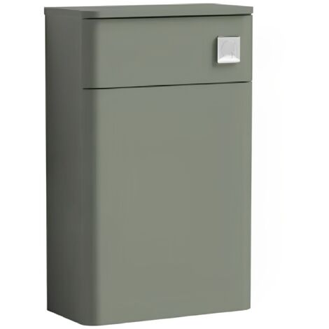 Nuie Core Back to Wall WC Toilet Unit 500mm Wide - Satin Green