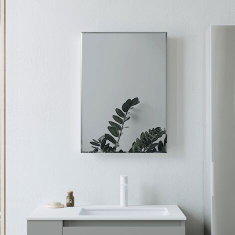 Signature Hugo Rectangular Bathroom Mirror 600mm H x 400mm W (1/4)