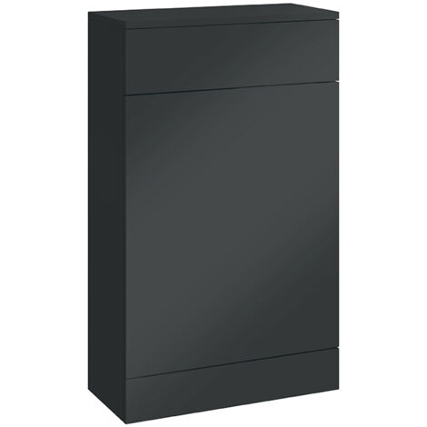 Orbit Empire Back to Wall WC Unit 500mm Wide - Matt Anthracite (1/2)