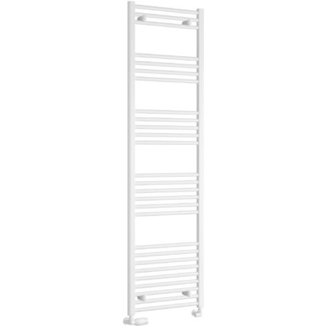 Reina Capo Straight Heated Towel Rail 1800mm H x 500mm W - White