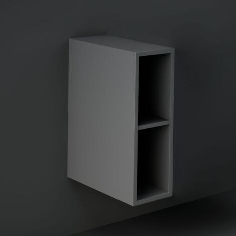RAK Joy Wall Hung Open Storage Unit 200mm Wide - Grey (1/3)