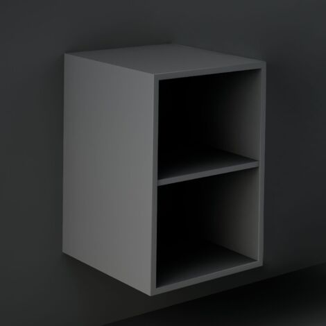 RAK Joy Urban Grey 400mm Wall Hung Open Storage Unit - JOYOS040MGY (1/3)
