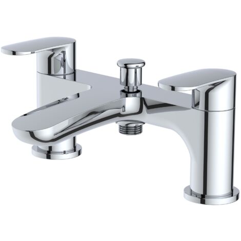RAK Mercury Deck Mounted Bath Shower Mixer Tap - RAKMER3005C (1/2)