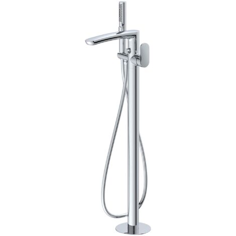 RAK Mercury Floor Standing Bath Shower Mixer Tap - RAKMER3014C
