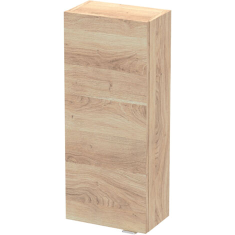 Hudson Reed Fusion Wall Unit 300mm Wide - Bleached Oak (1/2)