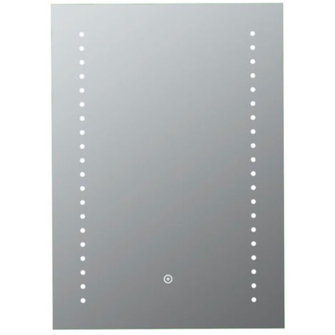 Signature Isabella Front-Lit LED Bathroom Mirror with Demister Pad 800mm H x 600mm W (1/3)