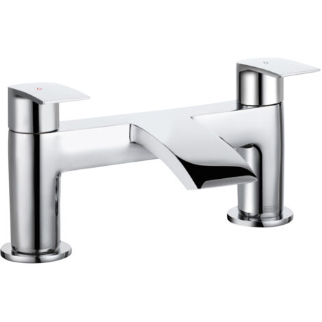 Bristan Gild Bath Filler Tap Pillar Mounted - Chrome (1/2)