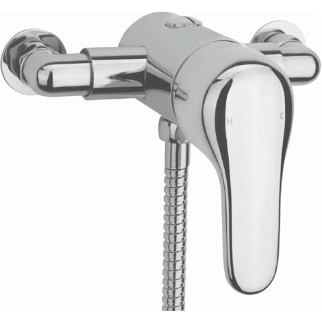 Sagittarius Como Adjustable Manual Exposed and Concealed Shower Valve - Chrome
