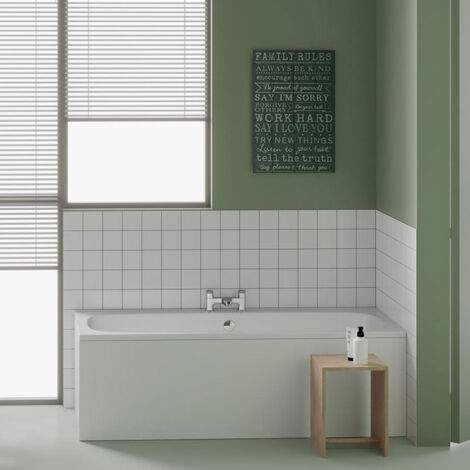 Ideal Standard I.Life Double Ended Idealform Rectangular Bath 1700mm x 750mm 0 Tap Hole (inc Leg Set) (1/5)