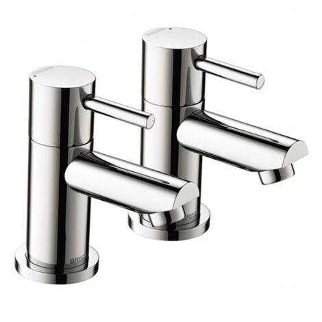 Bristan Blitz Basin Taps Pair - Chrome (1/3)
