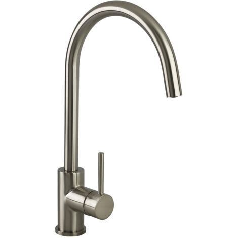 Bristan Pistachio Brushed Nickel Easyfit Kitchen Sink Mixer Tap including Base - PST-EFSNK-BN (1/5)