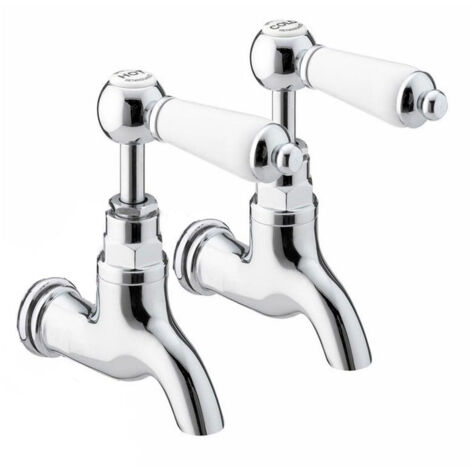 Bristan Renaissance Chrome Kitchen Sink Bib Taps - RS-BIB-C