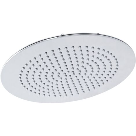 Hudson Reed Round Fixed Shower Head 300mm Diameter - Stainless Steel (1/6)