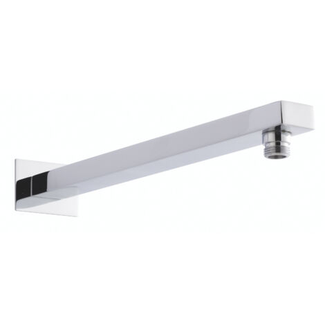 Hudson Reed Chrome Small Rectangular Wall Mounted Shower Arm - ARM13 (1/5)