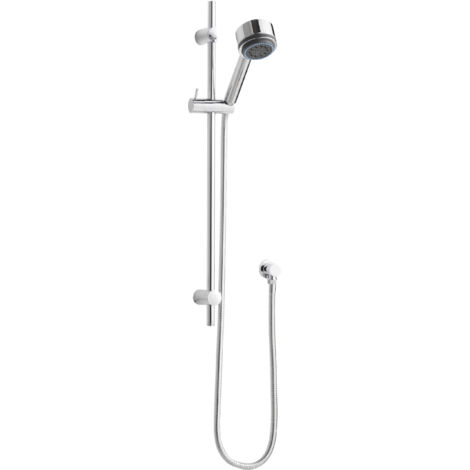 Hudson Reed Linear Chrome Slide Rail Shower Kit - A3043 (1/5)