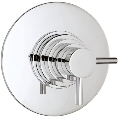 Hudson Reed Tec Dual Concealed Shower Valve Concentric Dual Handle - Chrome (1/5)