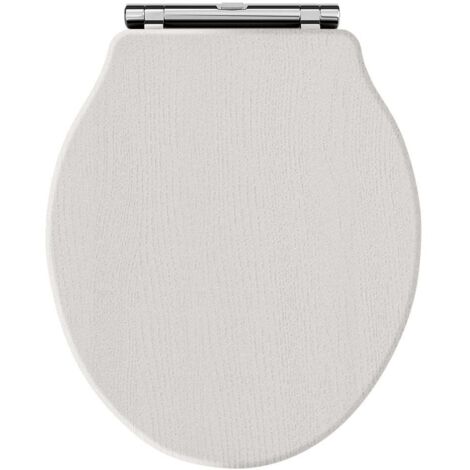 Old London Chancery Timeless Sand Woodgrain Round Soft Close Toilet Seat - LOS498 (1/2)
