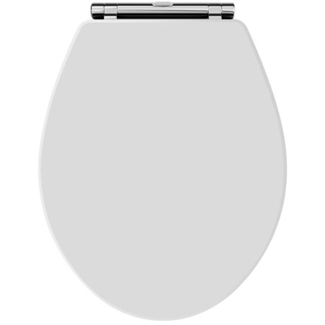 Old London Richmond White Round Soft Close Toilet Seat - NLS199 (1/5)