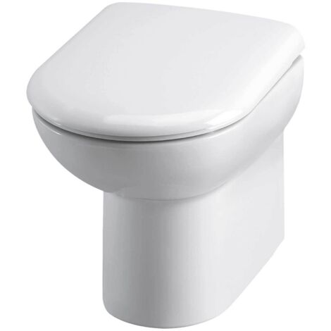 Hudson Reed Linton Back To Wall Toilet - Soft Close Seat (1/5)