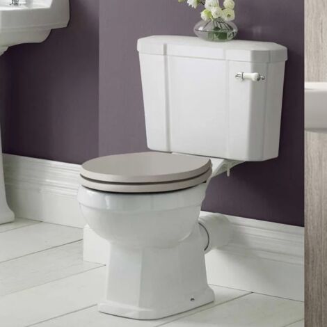 Hudson Reed Richmond Comfort Height Close Coupled Pan with Cistern - Excluding Seat