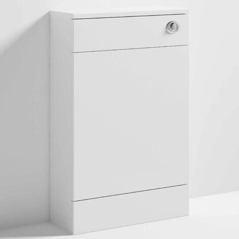 Nuie Eden Back to Wall WC Toilet Unit 500mm Wide - Gloss White (1/6)