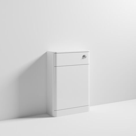 Nuie Parade Back to Wall WC Toilet Unit 550mm Wide - Gloss White