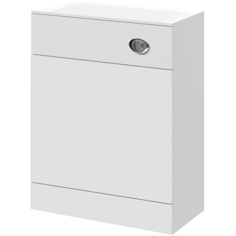 Nuie Mayford Back to Wall WC Toilet Unit 600mm Wide x 330mm Deep - Gloss White