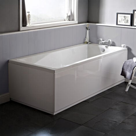 Nuie Linton Single Ended Rectangular Bath 1500mm x 700mm - Acrylic (inc Leg Set)