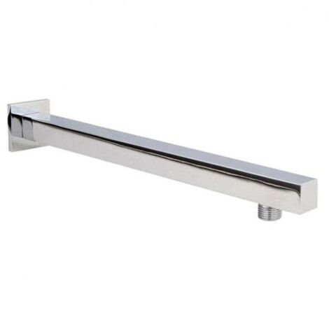 Nuie Chrome 350mm Square Wall Mounted Shower Arm - ARM19 (1/2)