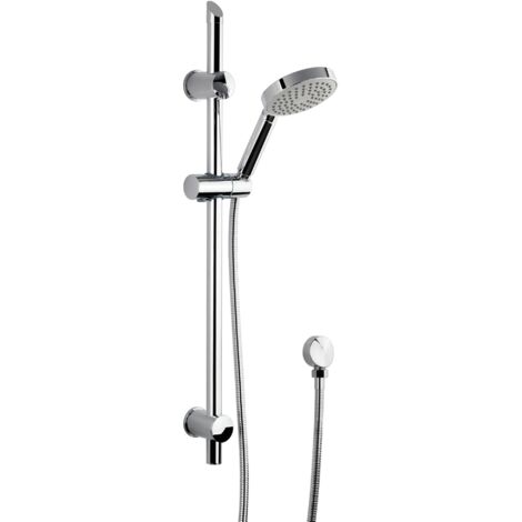 Nuie Chrome Slide Rail Kit with Single Function Shower Handset - JTY004 (1/2)