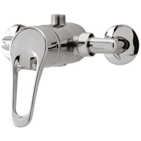 Nuie Chrome Round Manual Concealed or Exposed Shower Valve - A3200