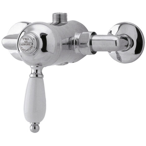 Nuie Edwardian Chrome Concealed Manual Shower Valve - A3201 (1/3)