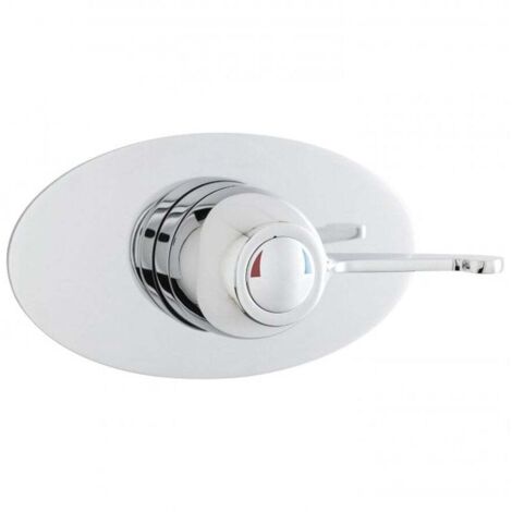 Nuie Chrome Concealed Sequential Thermostatic Shower Valve with Lever - VSQ4 (1/3)