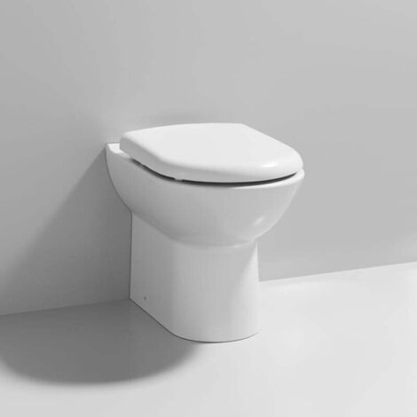 Nuie Lawton Round Back to Wall Toilet Pan - BTW005 (1/3)