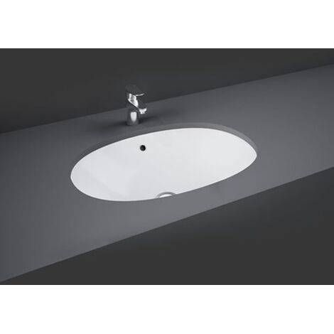 RAK Lily 465mm x 335mm x 180mm Under Counter Basin - OC71AWHA (1/3)
