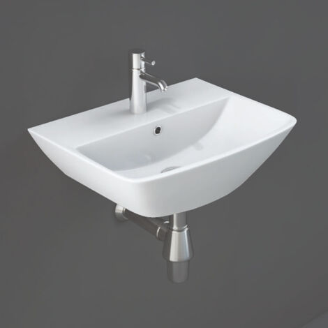 RAK Summit Cloakroom Basin 400mm Wide - 1 Tap Hole (1/4)