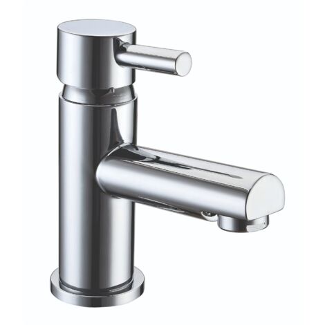 RAK Prima Mini Mono Basin Mixer Tap with Waste - Chrome (1/2)