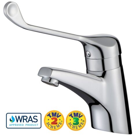 RAK Sequential Thermostatic Basin Mixer Tap - Chrome (1/6)