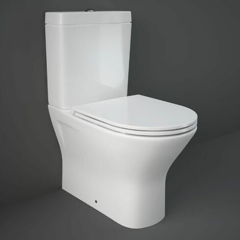 RAK Series 600 Square Compact Short Projection Close Coupled WC