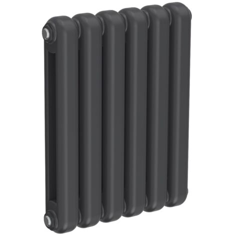 Reina Coneva Horizontal Designer Radiator 550mm H x 440mm W Anthracite (1/5)