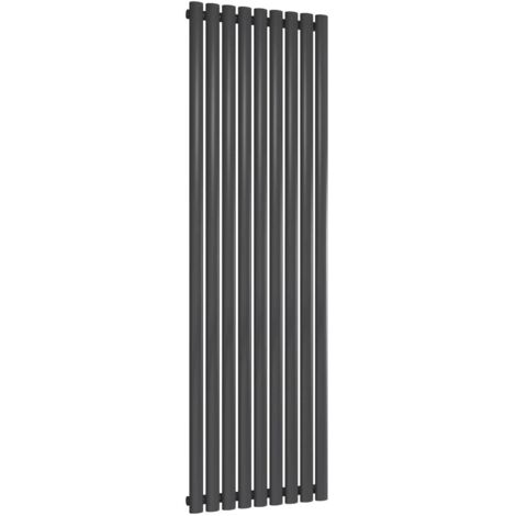 Reina Neva Designer Radiator 1800mm H x 531mm W Single Anthracite