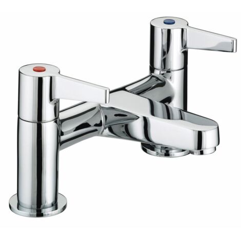 Bristan DUL BF C Design Utility Lever Bath Filler Mixer Tap Chrome