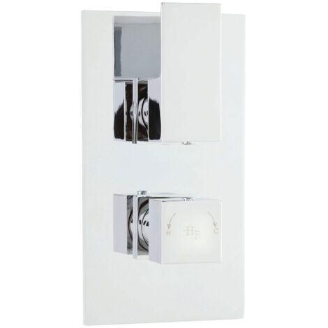 Hudson Reed Art Concealed Shower Valve Dual Handle - Chrome (1/3)
