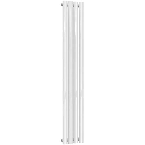 Reina Neva Designer Radiator 1500mm H x 236mm W Single White