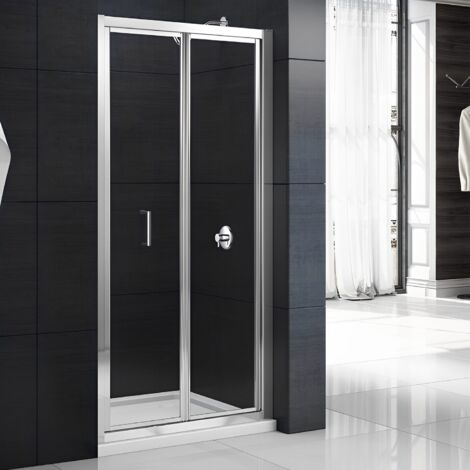 Merlyn Mbox Bi-Fold Shower Door 900mm - 4mm Clear Glass