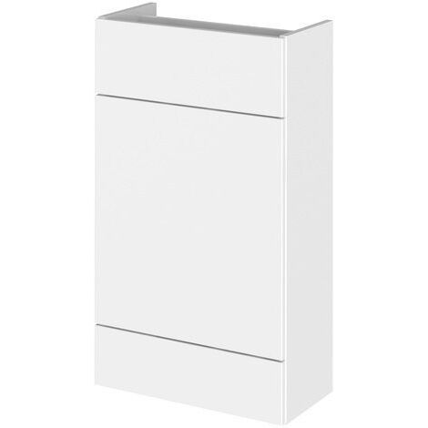 Hudson Reed Fusion Compact WC Unit 500mm Wide - Gloss White