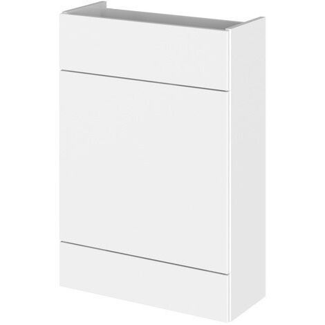 Hudson Reed Fusion Compact WC Unit 600mm Wide - Gloss White (1/4)